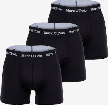 Marc O'Polo Boxershorts 'Essentials' in Schwarz: Vorderseite