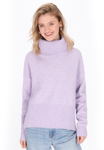 MYMO - Pullover em roxo: frente