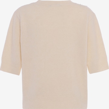 Pull-over faina en beige