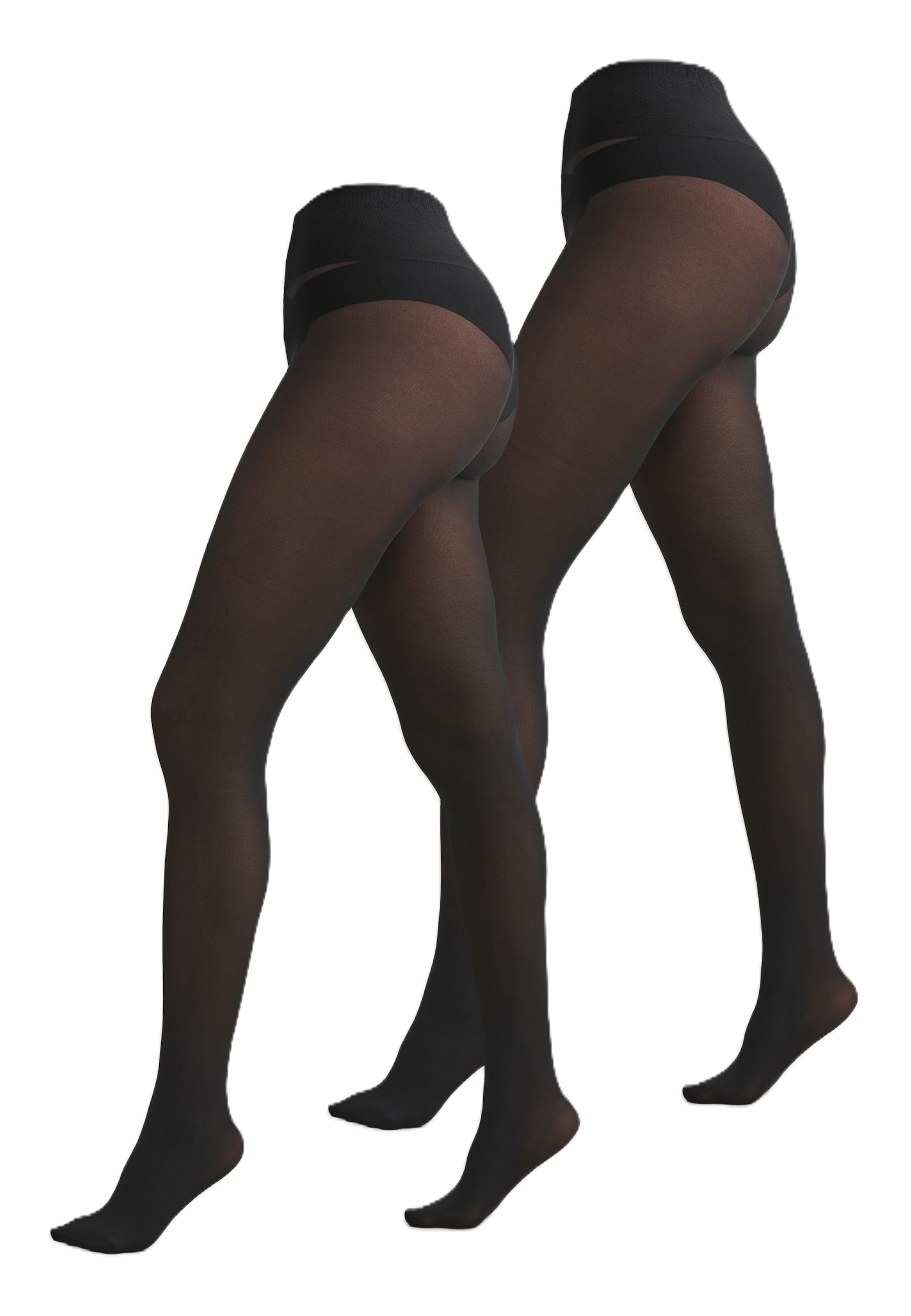 Next Чорапогащи в черно: отпред