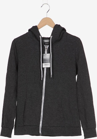 even&odd Sweatshirt & Zip-Up Hoodie in L in Grey: front