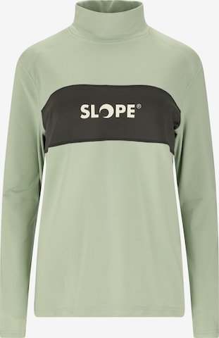 SLOPE Sports sweater 'Norvyn' in Green: front