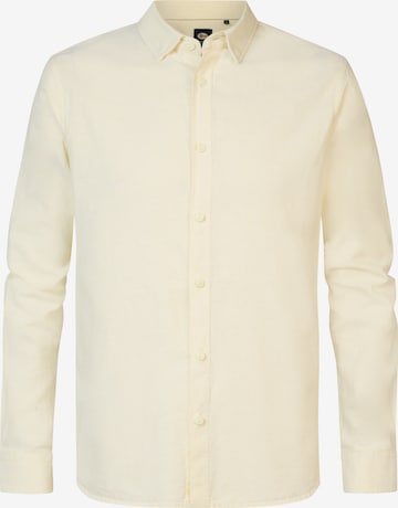 Petrol Industries Regular fit Button Up Shirt in Yellow: front