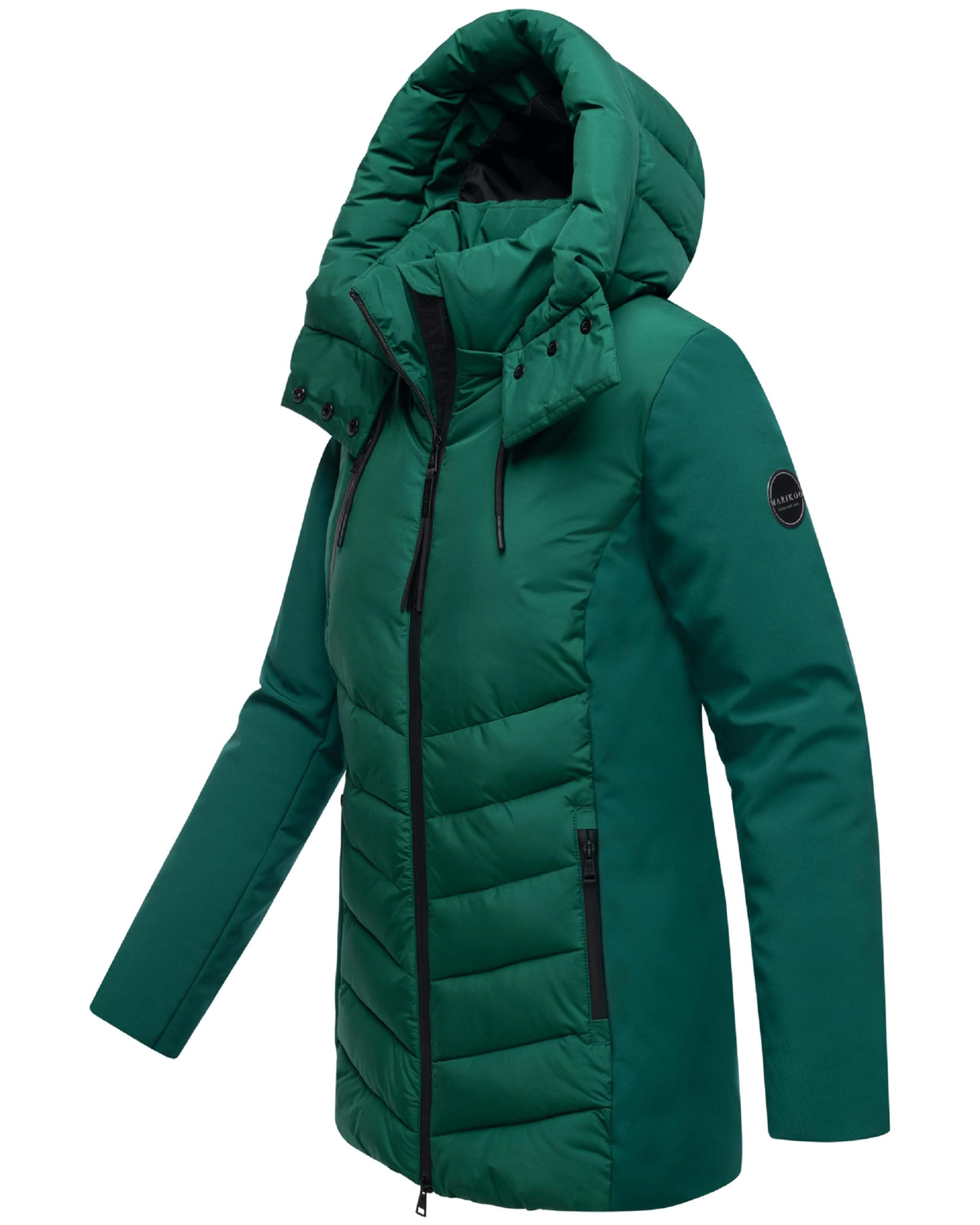 MARIKOO Zimná bunda 'Tivaa XVI' - Zelená