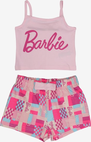 Pyjama Mattel en rose : devant