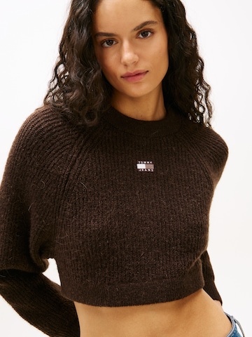 Tommy Jeans Pullover in Braun