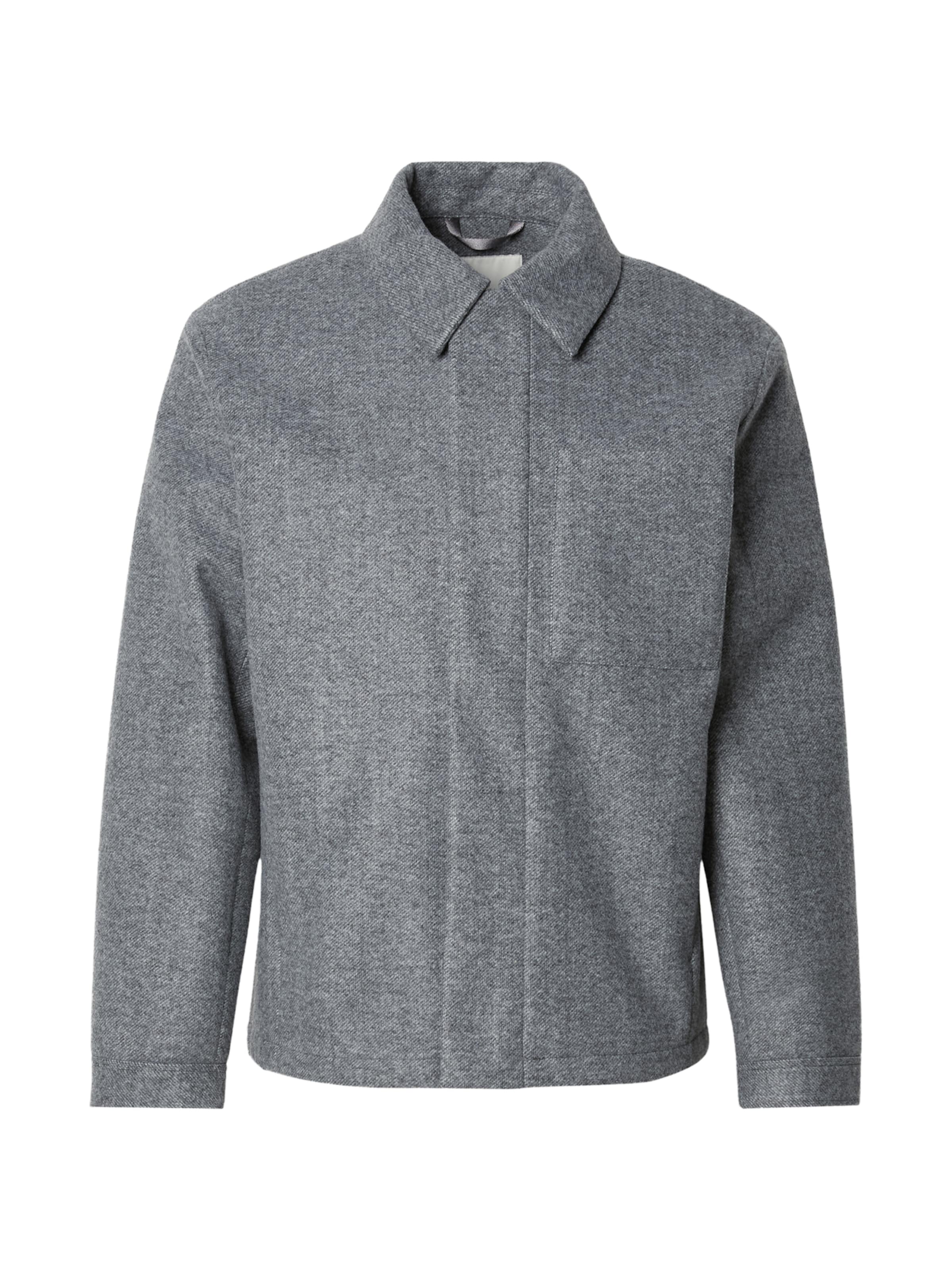 Giacca di mezza stagione di Calvin Klein in grigio: frontale