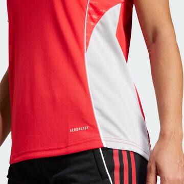 T-shirt fonctionnel ' Tiro 25 Competition' ADIDAS PERFORMANCE en rouge