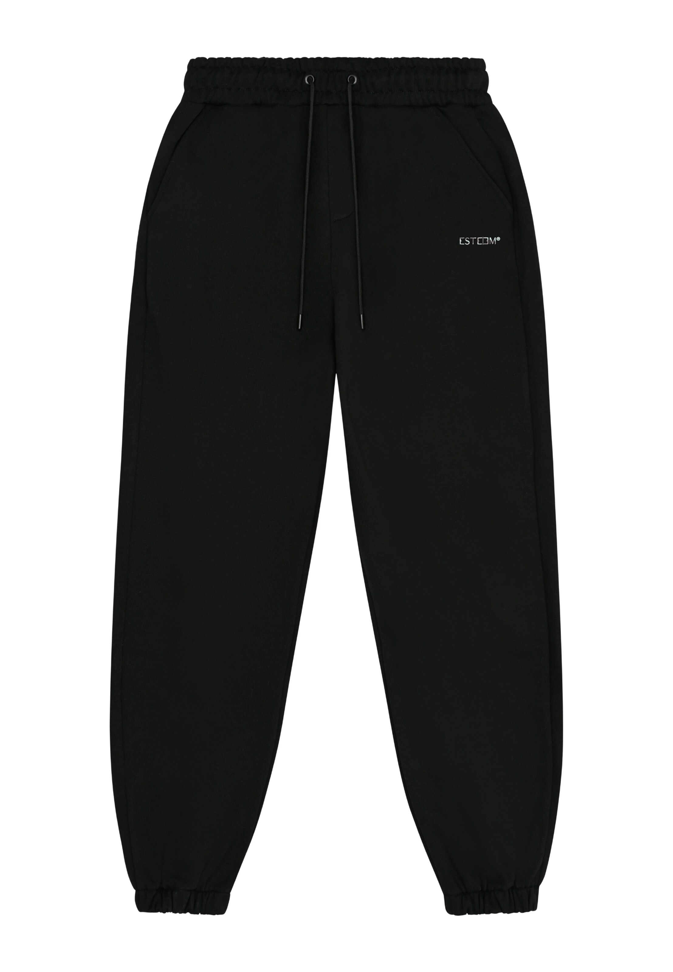 ESTEEM Pants ' Essential 2.0 ' in Black: front