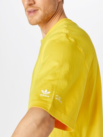 Tricou de la ADIDAS ORIGINALS pe galben