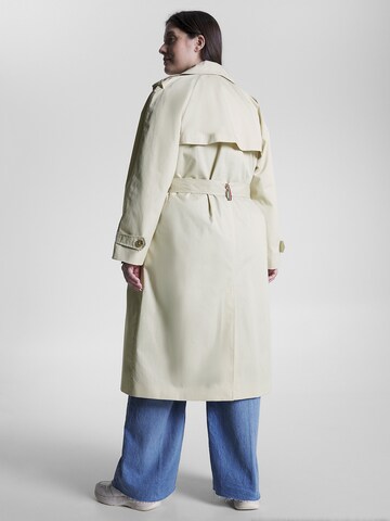 Tommy Hilfiger Curve Between-Seasons Coat in Beige