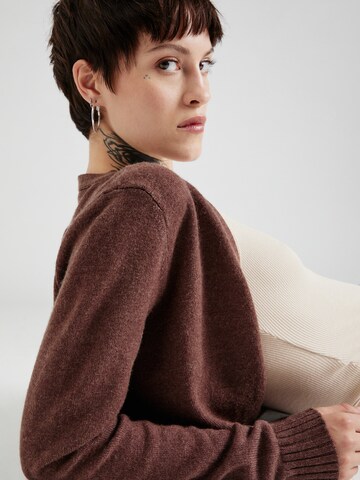 VILA Strickjacke 'RIL' in Braun