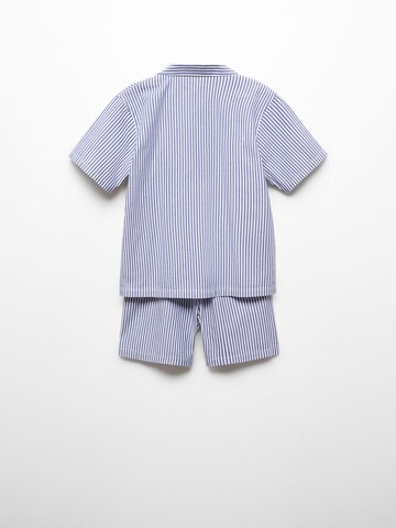 MANGO KIDS Pyjama 'MORNING' in Blau