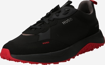 HUGO Red Platform trainers 'Kane' in Black: front