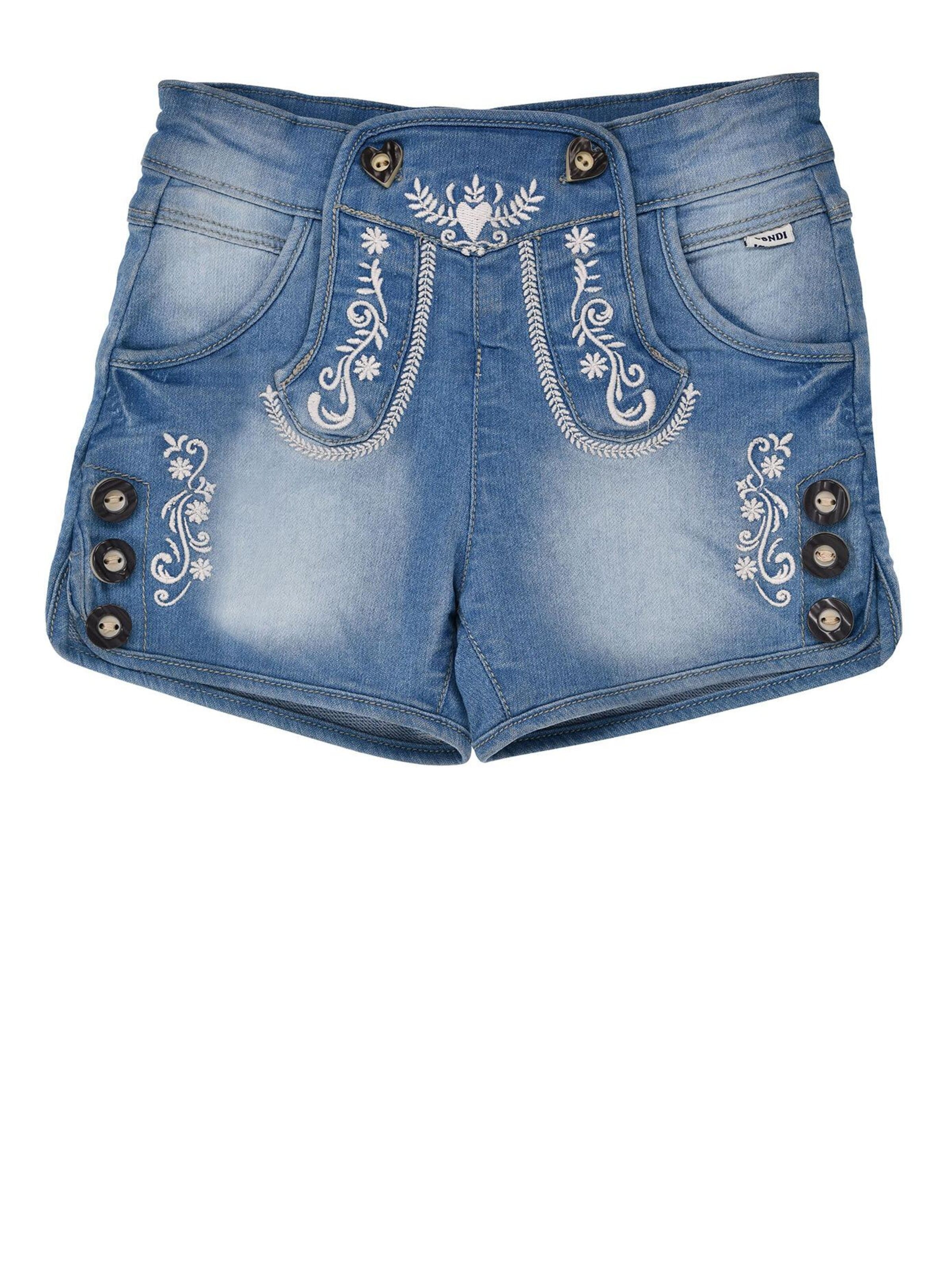 BONDI Regular Pants in Blue: front