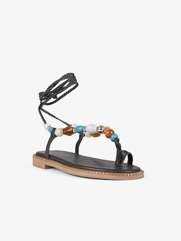 EXE Niedrige Sandalen in Braun