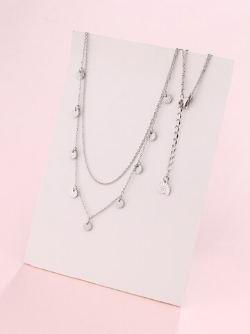 Hey Happiness Kette 'Line Up' in Silber