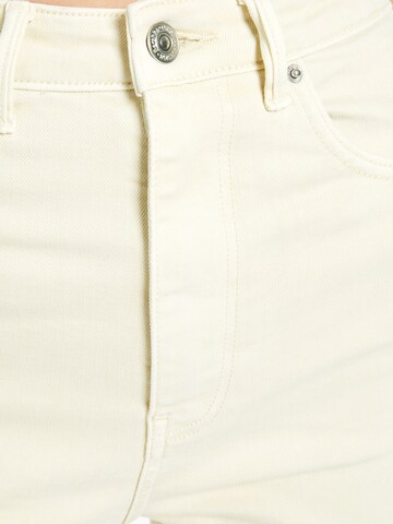 Bershka Skinny Jeansy w kolorze beżowy