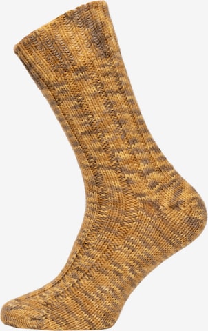 HomeOfSocks Socken 'HOS1002' in Gelb: Vorderseite