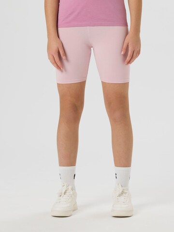 TWO SOON Skinny Leggings in Roze: voorkant
