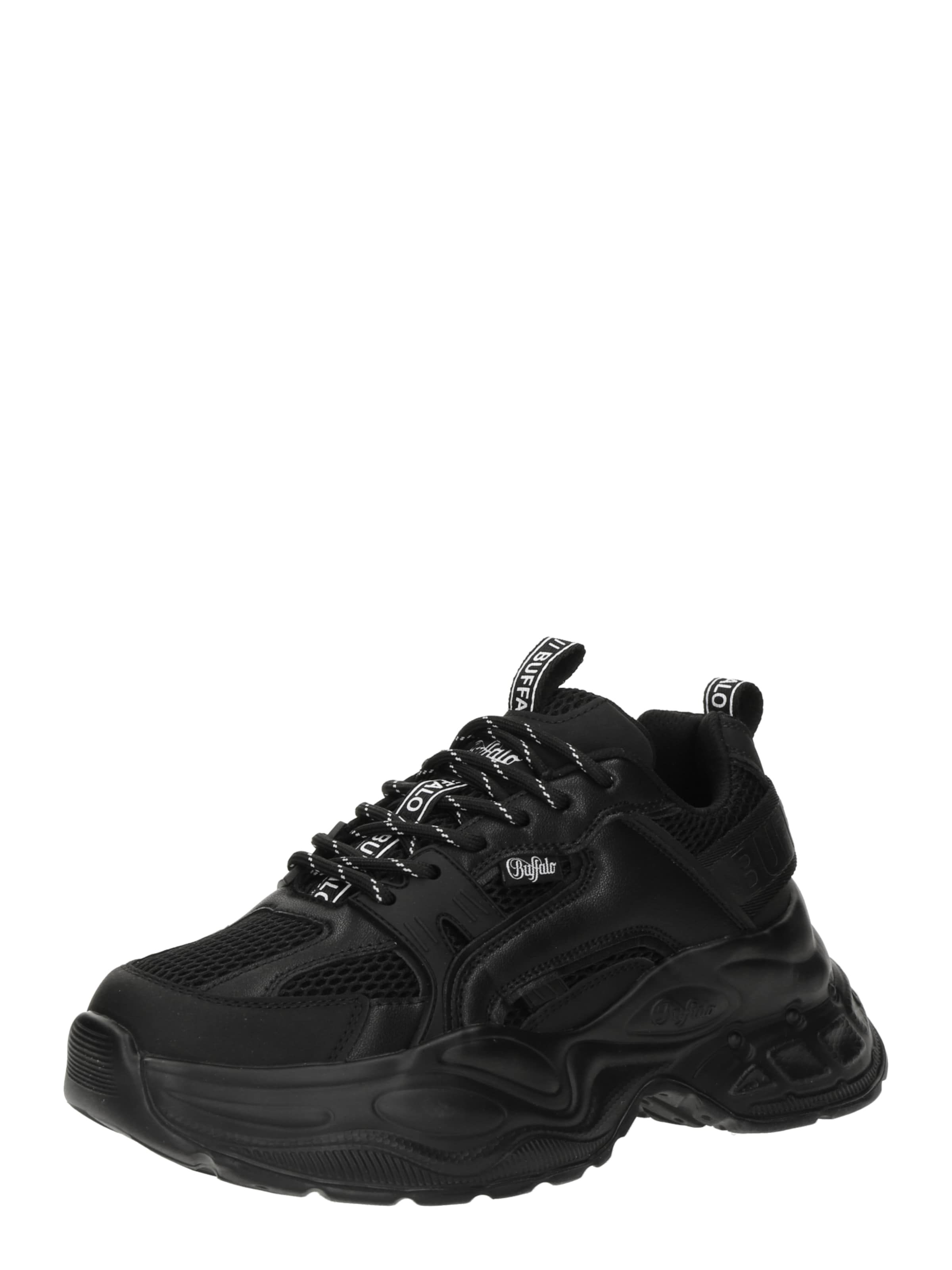 melns BUFFALO Zemie brīvā laika apavi 'YUNO': no priekšpuses