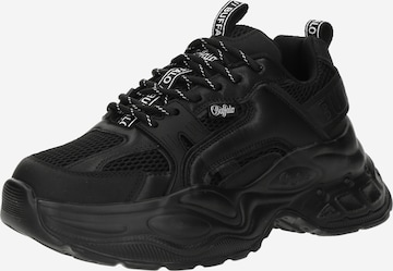 BUFFALO Matalavartiset tennarit 'YUNO' värissä musta: etupuoli