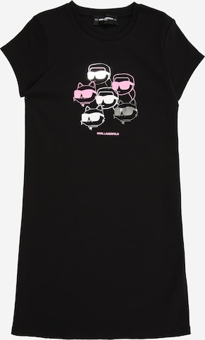 juoda Karl Lagerfeld Suknelė: priekis