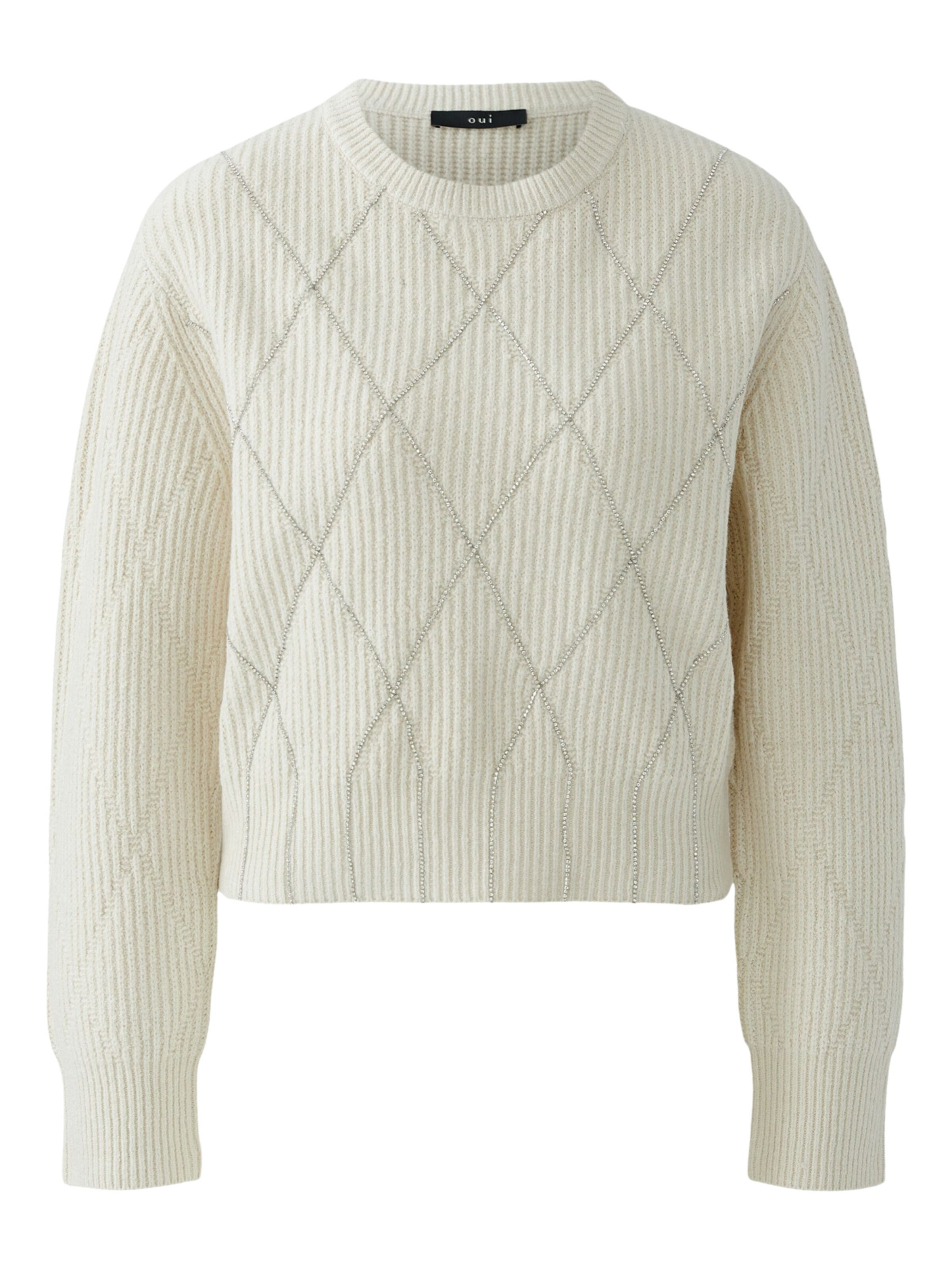 OUI Sweater in Beige: front