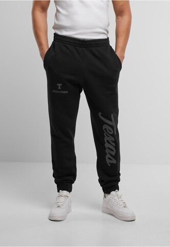 MT Upscale Tapered Hose 'Texas' in Schwarz: Vorderseite