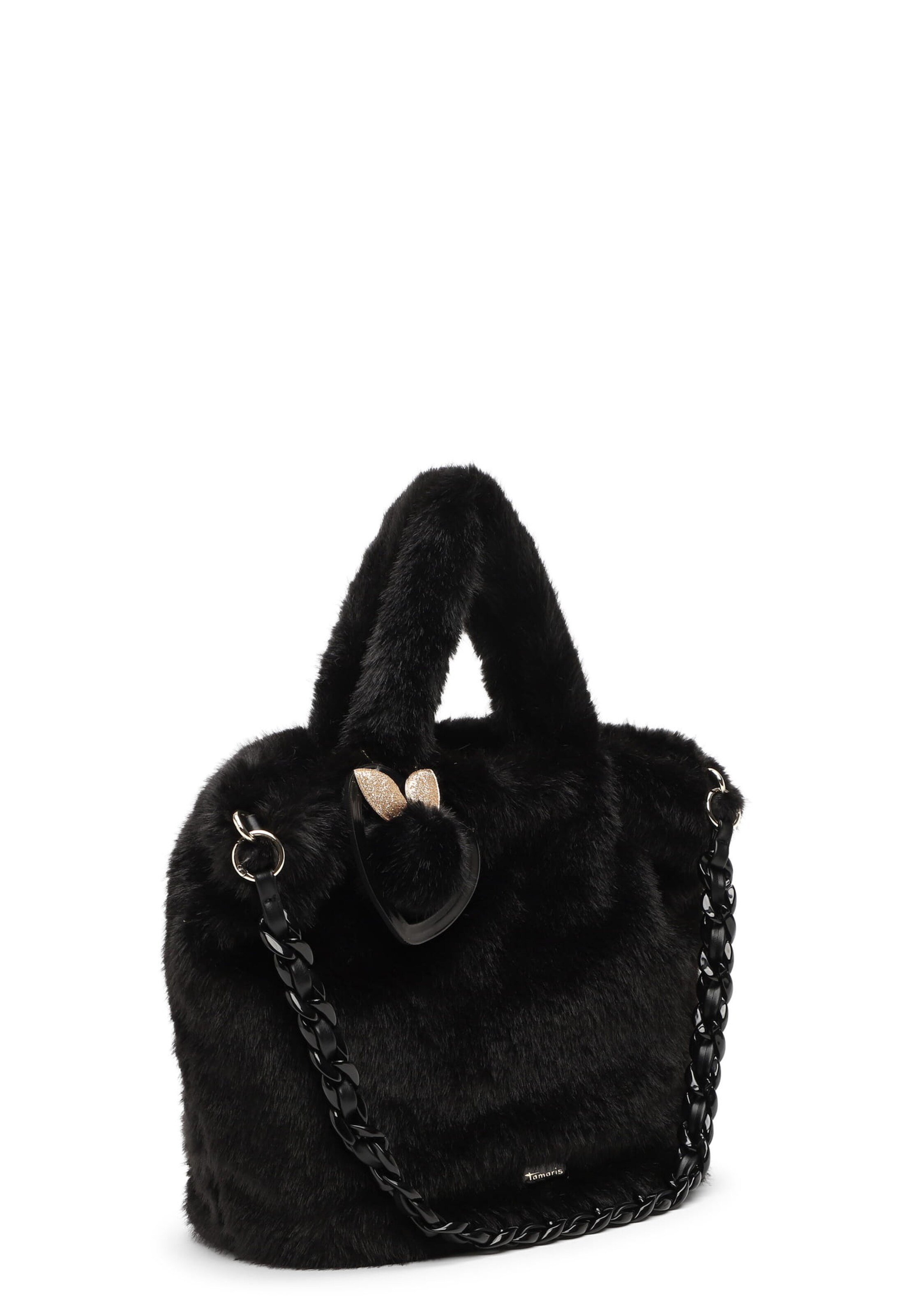 Tamaris Shopper 'Marijana' in Schwarz