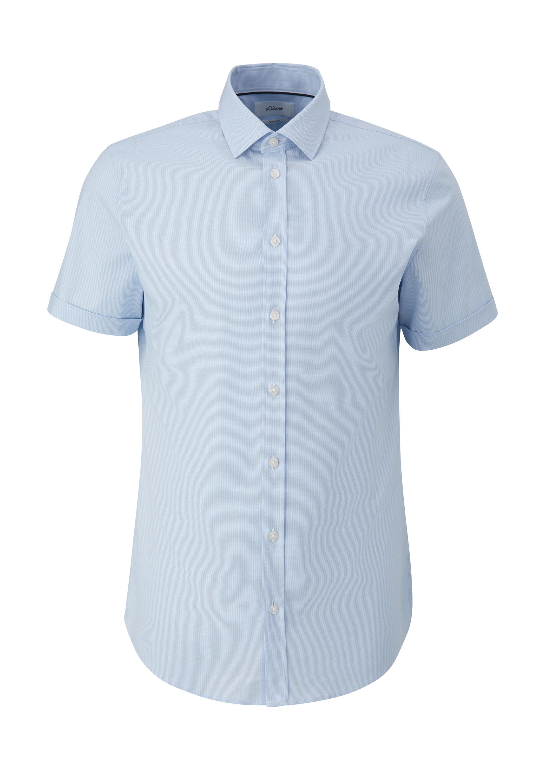 s.Oliver BLACK LABEL Regular Fit Paita värissä sininen: etupuoli