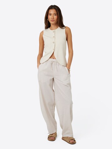 BRAVE SOUL Gebreide bodywarmer in Beige