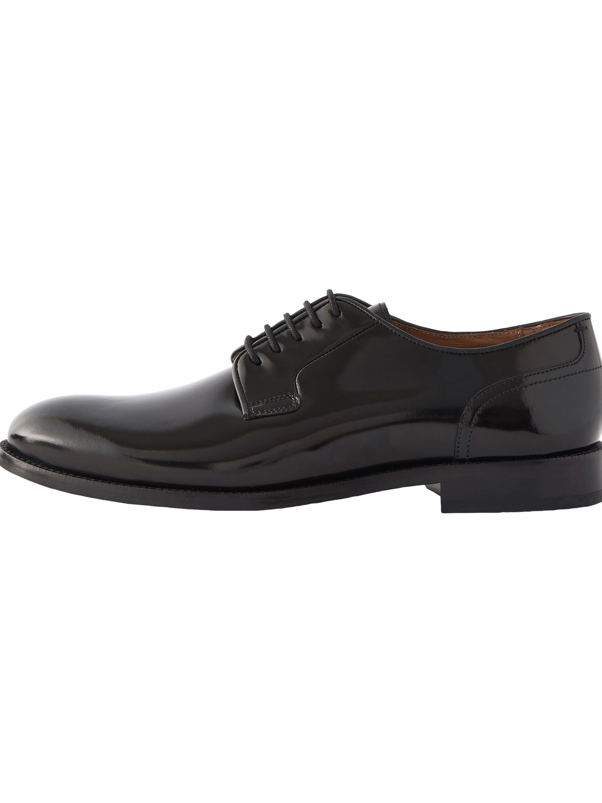 Next Schnürschuh in Schwarz: Vorderseite