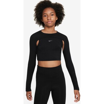 NIKE Performance Shirt 'Dri-FIT' in Black: front