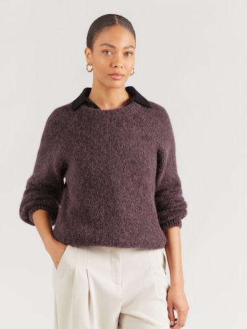 Pull-over 'Latora' Noella en marron : devant