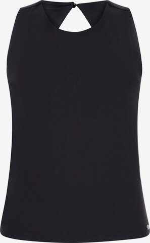 GUESS Top in Black: front