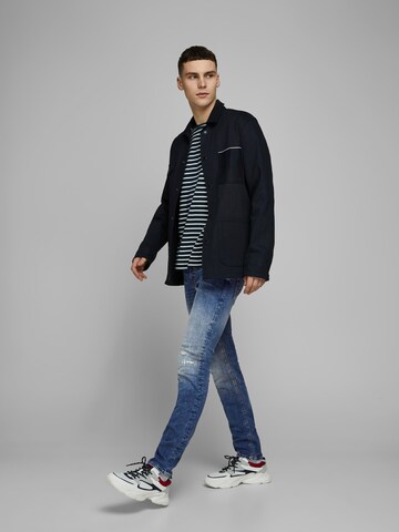 Skinny Jean 'Glenn' JACK & JONES en bleu