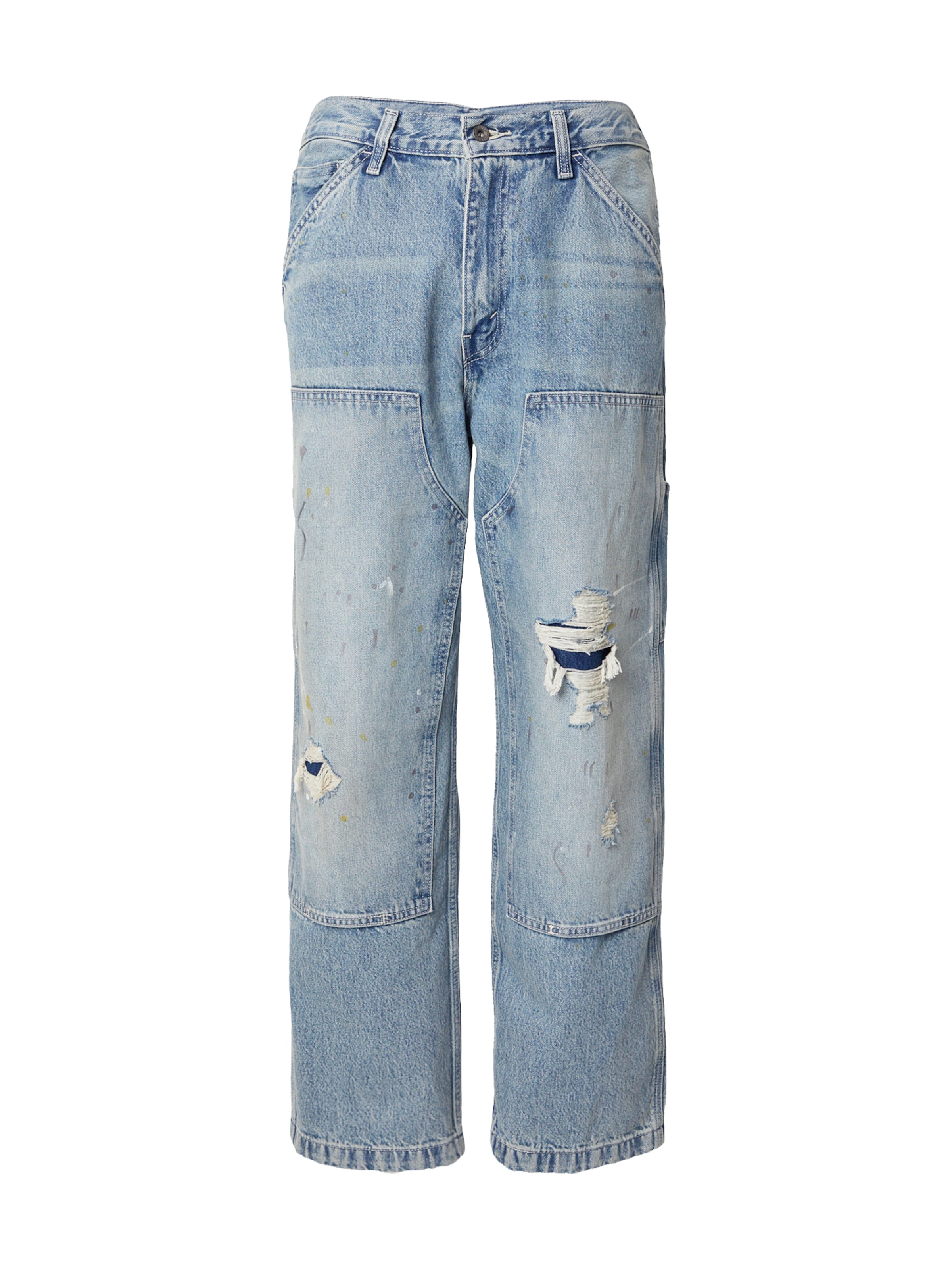 LEVI'S ® Джинсы '568 LOOSE STRT DBL KNEE' в Синий: спереди