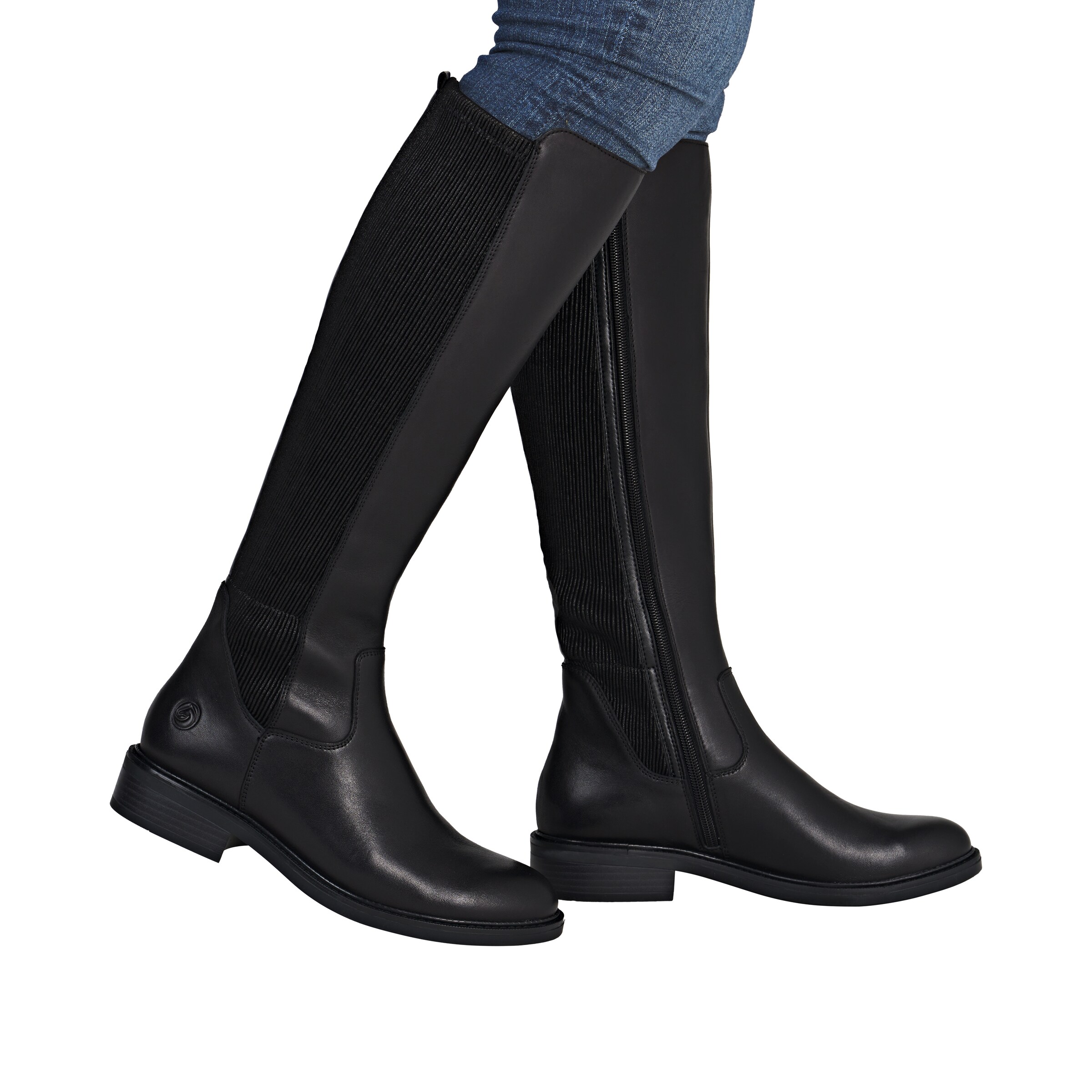 REMONTE Laarzen 'D2W74' in Zwart: voorkant