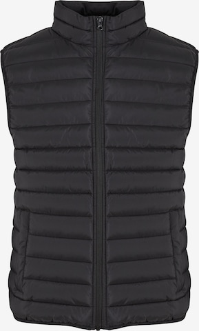 Gilet Urban Classics en noir : devant