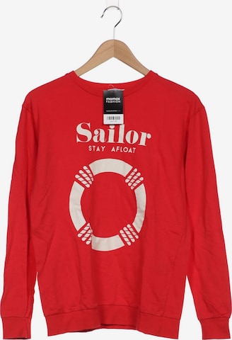 Pull&Bear Sweatshirt & Zip-Up Hoodie in S in Red: front