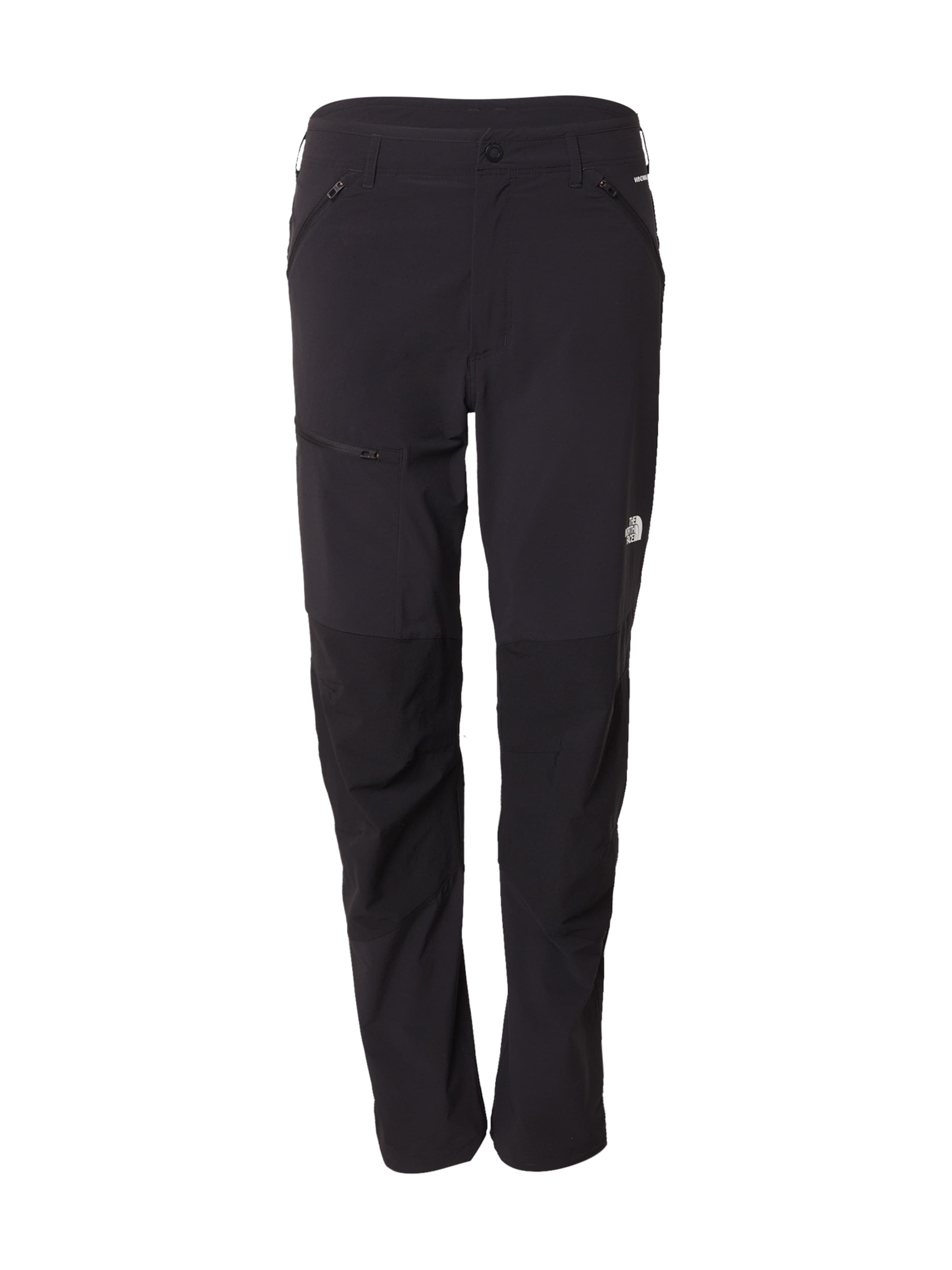 THE NORTH FACE Regular Outdoorhose in Schwarz: Vorderseite