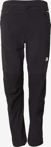 Regular Pantalon outdoor THE NORTH FACE en noir : devant