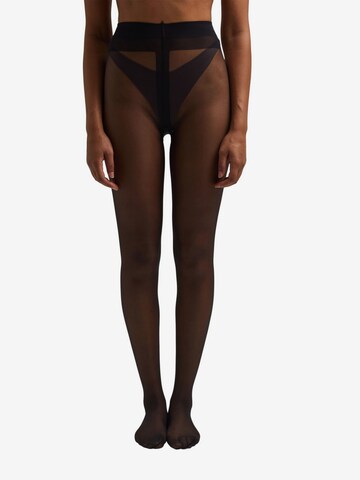 ESPRIT Fijne panty in Zwart: voorkant