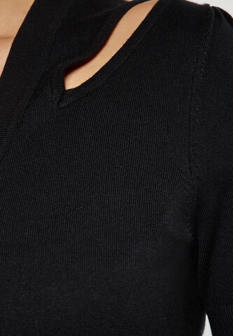 faina Knit cardigan in Black