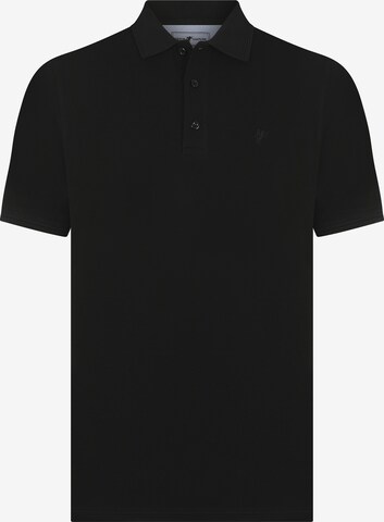 DENIM CULTURE Poloshirt 'Ken' in Schwarz: predná strana