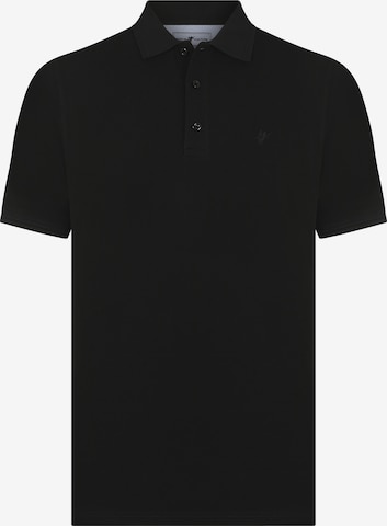 DENIM CULTURE Poloshirt 'Ken' in Schwarz: predná strana