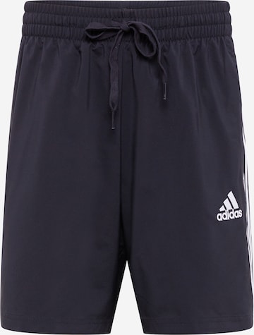 ADIDAS SPORTSWEAR Regular Workout Pants 'Essentials Chelsea' in Black: front