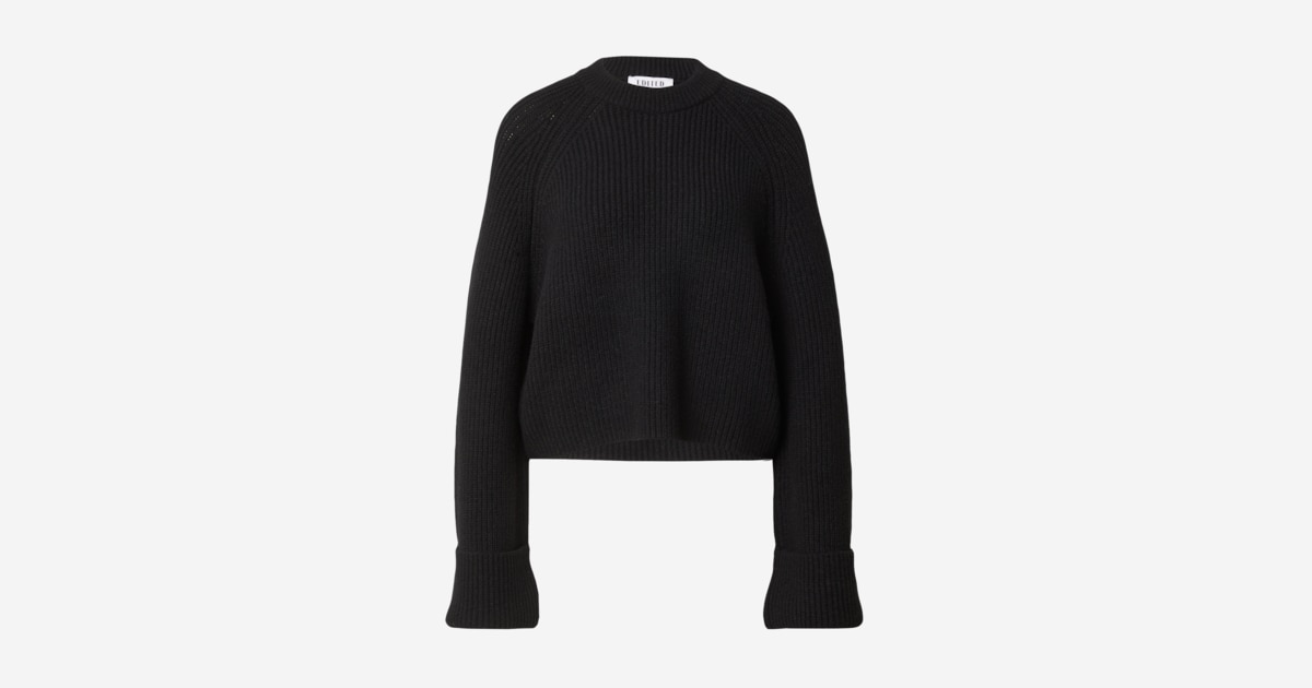 EDITED Sweater 'Brittany' in Black | ABOUT YOU