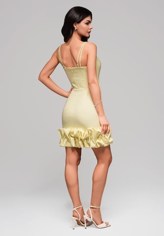 Ombre Evening dress in Yellow